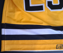 Load image into Gallery viewer, Boston Bruins Big B Yellow Replica NHL Hockey Jersey XXL Custom Crafted #29