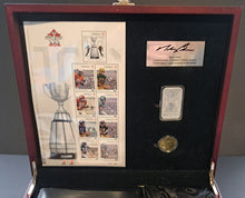 Load image into Gallery viewer, 2012 CFL 100th Grey Cup Complete Fan Set Original Wood Case Toronto Argonauts