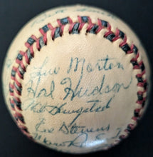 Load image into Gallery viewer, 1952 Toronto Maple Leaf Team Signed Official International League Baseball MiLB
