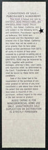 Load image into Gallery viewer, 1989 Grateful Dead Mardi Gras Concert Ticket Henry J. Kaiser Conv. Ctr. Vintage