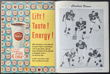 Load image into Gallery viewer, 1965 NFL Championship Football Program GB Packers v Browns Jim Brown Final Game