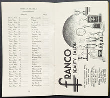 Load image into Gallery viewer, 1946/47 Omaha Knights United States Hockey League Vintage Media Guide