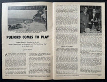 Load image into Gallery viewer, 1964 Stanley Cup Finals Game 1 Program + Ticket Stub Maple Leafs Red Wings Vtg