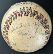 Load image into Gallery viewer, 1949 Toronto Maple Leafs Team Signed International League Baseball Autographed
