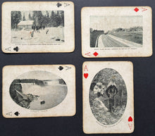 Load image into Gallery viewer, 1905 Grand Trunk Railway Systems Full Deck Playing Cards Vintage Canadian Scenes