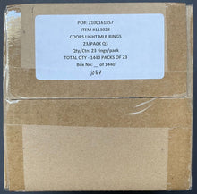 Load image into Gallery viewer, 2018 MLB Coors Light World Series Champions Ring Set Complete 23 Factory Sealed