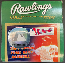 Load image into Gallery viewer, 2001 Tony Gwynn Last Game Official Rawlings Vintage MLB Baseball