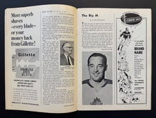 Load image into Gallery viewer, 1965 Boston Gardens Toronto Maple Leafs Boston Bruins NHL Hockey Program Hockey