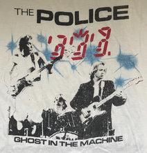 Load image into Gallery viewer, 1982 The Police Baseball Style Band T-Shirt Vintage Ghost In The Machine Tour