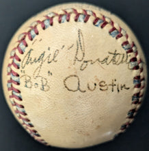 Load image into Gallery viewer, 1949 Official International League Baseball Autographed By Famous Umpires Signed
