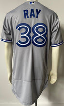 Load image into Gallery viewer, 2020 Toronto Blue Jays Robbie Ray Game Worn Jersey MLB Holo Baseball Photo Match