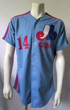 Load image into Gallery viewer, 1986 Andres Galarraga Game Used Montreal Expos Baseball Jersey Grey Flannel LOA