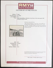 Load image into Gallery viewer, 1925 Tommy Milton Race Car Type 1 Photo LOA Indianapolis Speedway Indy Racing