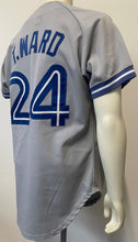 Load image into Gallery viewer, 1991 Turner Ward Game Worn Toronto Blue Jays Wilson Road Baseball Jersey MLB