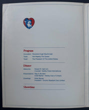 Load image into Gallery viewer, Toronto Blue Jays Dinner Program Night Before Home Opener Vs Detroit Tigers 1978