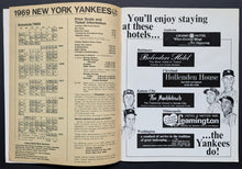 Load image into Gallery viewer, 1969 New York Yankees Vintage Yearbook + Team Poster Baseball MLB