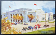 Load image into Gallery viewer, 1920's Winnipeg Auditorium Vintage Unused Picture Postcard Canadian Manitoba