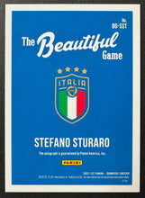 Load image into Gallery viewer, 2021-2022 Signed Stefano Sturaro Donruss Panini Autographed Italy Soccer Card