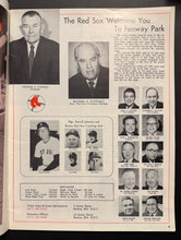 Load image into Gallery viewer, 1974 Boston Red Sox Fenway Park Baseball Program MLB Oakland A's Athletics