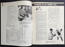 Load image into Gallery viewer, 1953 Cincinnatti Reds Yearbook Baseball Vintage Program MLB Complete Book