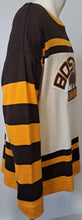 Load image into Gallery viewer, 1926/27 Boston Bruins #2 Eddie Shore Hockey Sweater Ebbets Field Flannels XL