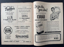 Load image into Gallery viewer, 1956 Maple Leaf Stadium Baseball Program International League Championship Final