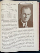 Load image into Gallery viewer, 1933 Who's Who in Major League Baseball Multi Signed Autographed Book JSA Dickey