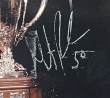 Load image into Gallery viewer, Martin Brodeur Jacques Lemaire Autographed Signed Card New Jersey Devils NHL JSA