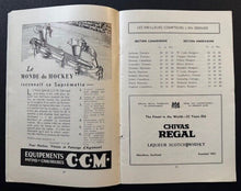 Load image into Gallery viewer, 1932 Montreal Canadians Season Opening Game Program Vs Boston Bruins Vintage NHL