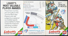 Load image into Gallery viewer, 1977 Toronto Blue Jays Inaugural Season Brochure Yankee Stadium+Pocket Schedule