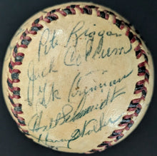 Load image into Gallery viewer, 1952 Rochester Red Wings Team Signed International League Baseball Autographed