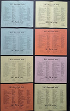 Load image into Gallery viewer, Set of 32 1961-62 CKOC Radio OC The Busy Bee Sensational Sixty Music Charts VTG
