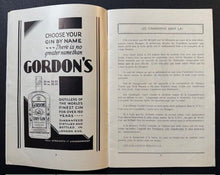 Load image into Gallery viewer, 1932 Montreal Canadians Season Opening Game Program Vs Boston Bruins Vintage NHL