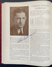 Load image into Gallery viewer, 1933 Who's Who in Major League Baseball Multi Signed Autographed Book JSA Dickey