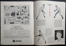 Load image into Gallery viewer, 1963 World Series Game 2 Los Angeles Dodgers New York Yankees Baseball Program