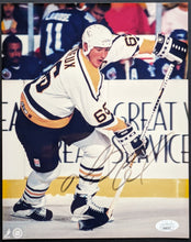 Load image into Gallery viewer, Mario Lemieux Autographed Signed Hockey Photo JSA COA Pittsburgh Penguins NHL