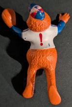 Load image into Gallery viewer, Set Of 4 MLB Montreal Expos Mascot Youppi PVC Figures 1986 Gulf Canada Gas Vtg