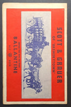 Load image into Gallery viewer, 1947 Philadelphia Phillies Blue Jay Logo Vintage Baseball MLB Program