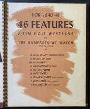 Load image into Gallery viewer, RKO Radio Pictures 1940-1941 Hardcover Book Disney Orson Wells Citizen Kane VTG