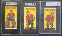 Load image into Gallery viewer, 1964-65 Topps Vintage Hockey Full Card Set Slabbed Graded PSA SGC Beckett