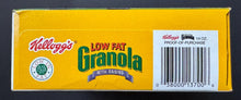 Load image into Gallery viewer, 1996 Kathy Mattea Signed Kellogg’s Low Fat Granola Empty Cereal Box Country