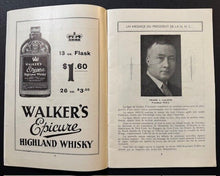 Load image into Gallery viewer, 1932 Montreal Canadians Season Opening Game Program Vs Boston Bruins Vintage NHL