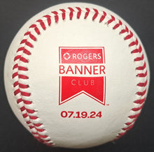 Load image into Gallery viewer, 2024 Toronto Blue Jays Rogers Centre Banner Club Bar Opening Comm. Baseball MLB
