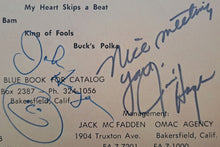 Load image into Gallery viewer, 1965 Buck Owens + Buckaroos Autographed Magazine Centrefold Signed Country JSA