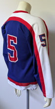 Load image into Gallery viewer, 1970s New York Rangers Maska Sport Knit Jersey Doug Laurie Sporting Goods NHL
