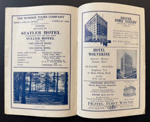 Load image into Gallery viewer, 1926 Detroit Sight Seeing Brochure Bus Wonder Tours Souvenir Book Cadillac Hotel