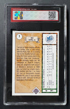 Load image into Gallery viewer, 1989 Upper Deck #1 Ken Griffey Jr. Seattle Mariners Baseball Card KSA 7NM