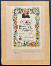 Load image into Gallery viewer, 1978 Vintage Kersh Of London Original Horological Collage LOA