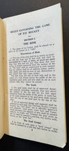Load image into Gallery viewer, 1943-1944 Official Rule Book Of The National Hockey League NHL Booklet