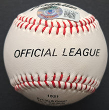 Load image into Gallery viewer, Catfish Hunter Signed Autographed MLB Franklin Baseball Beckett HOLO NY Yankees